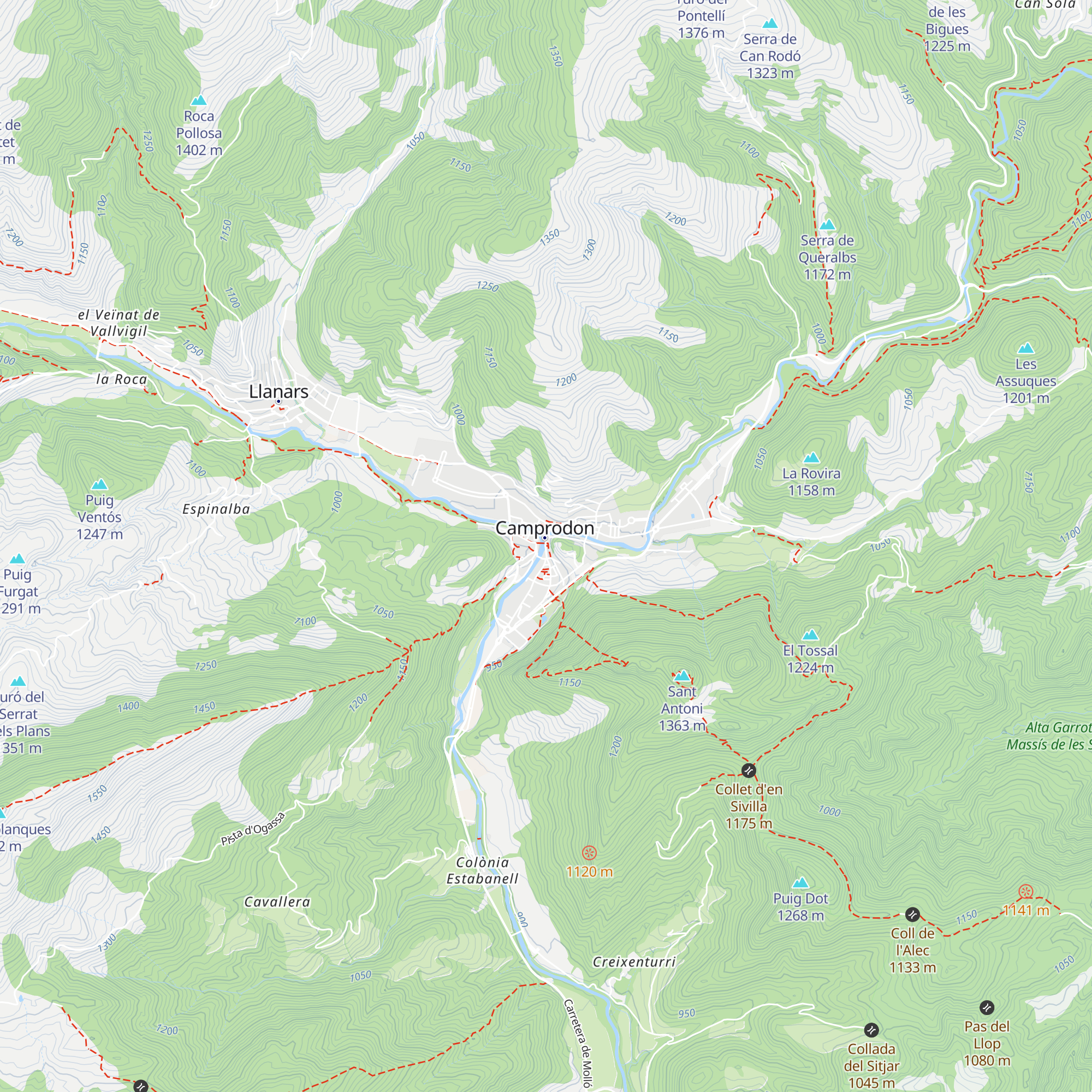 Tourist Information map