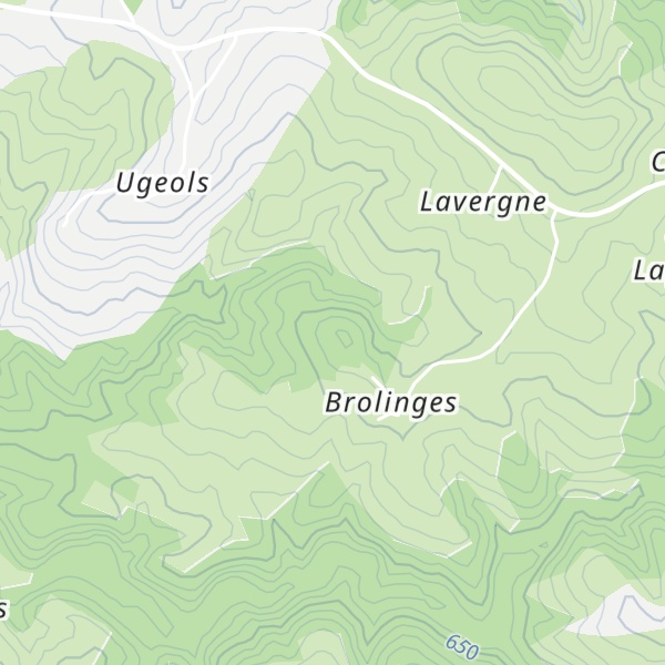 Map of Puech de Lafage
