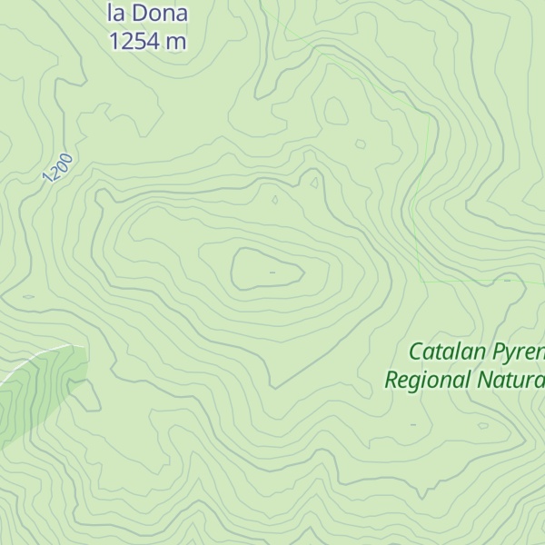 Map of Pic du Roussillon