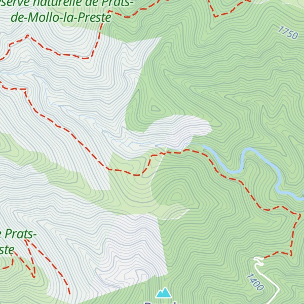 Map of Cabane de l'Ouillat