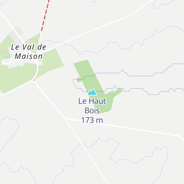 Map of Le Haut Bois