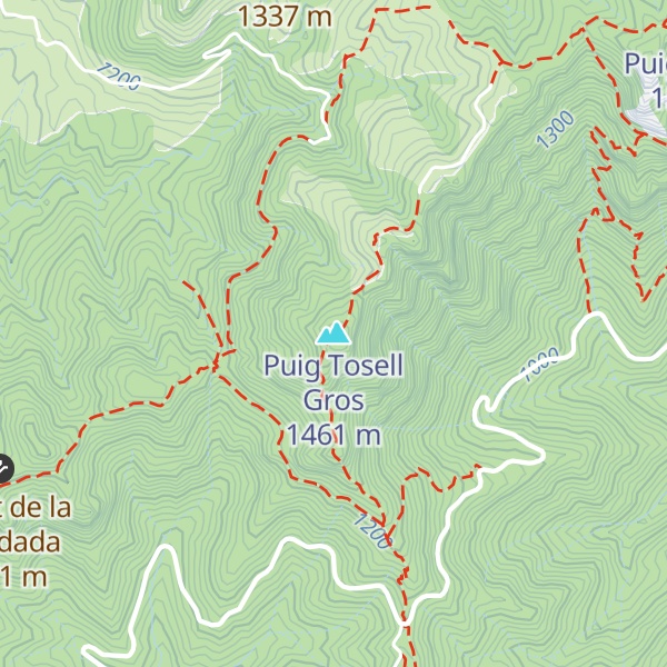 Map of El Tosell Xic