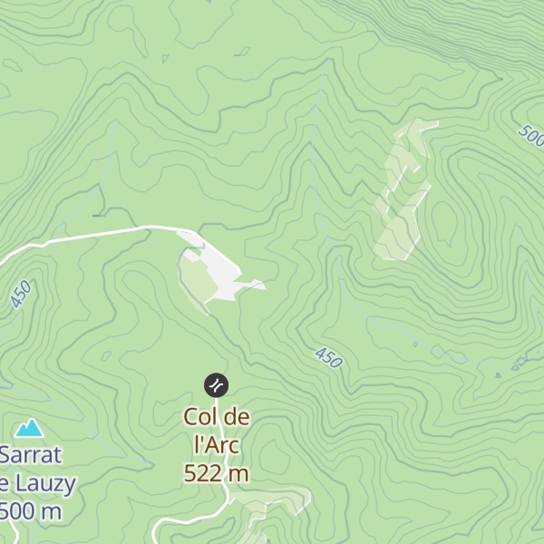 Map of Refuge Forestier de Crausse Rabassié