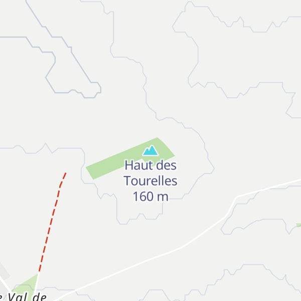 Map of Haut des Tourelles