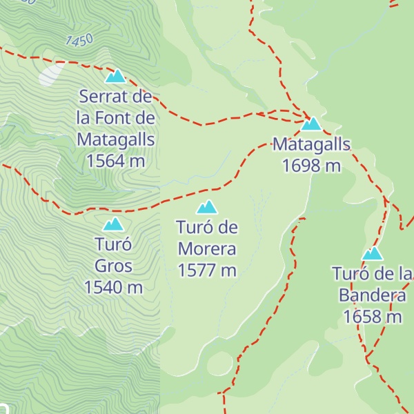 Map of Turó de Morera