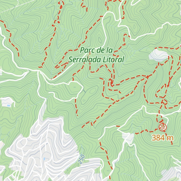 Map of Turó de Cirers