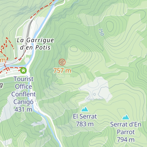 Map of Cabane d'En Bullas
