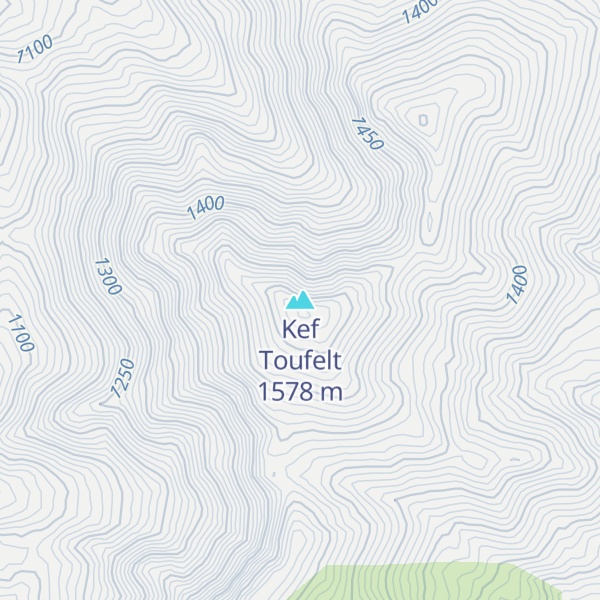 Map of Kef Toufelt