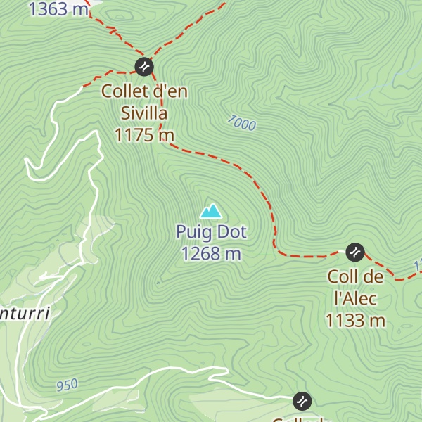 Map of Puig Dot