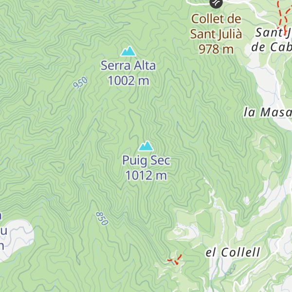 Map of Puig Sec
