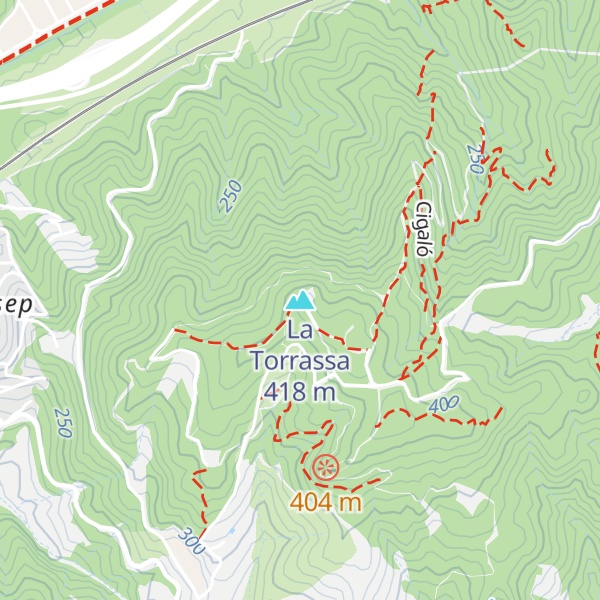 Map of La Torrassa