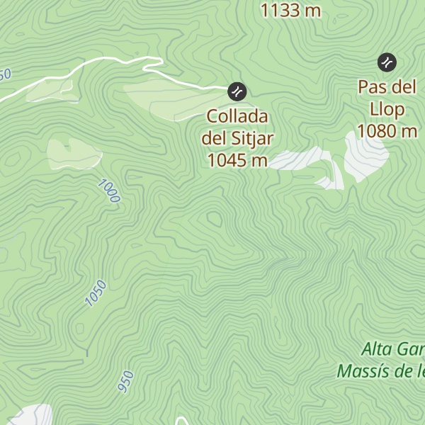 Map of Turó del Sitjar
