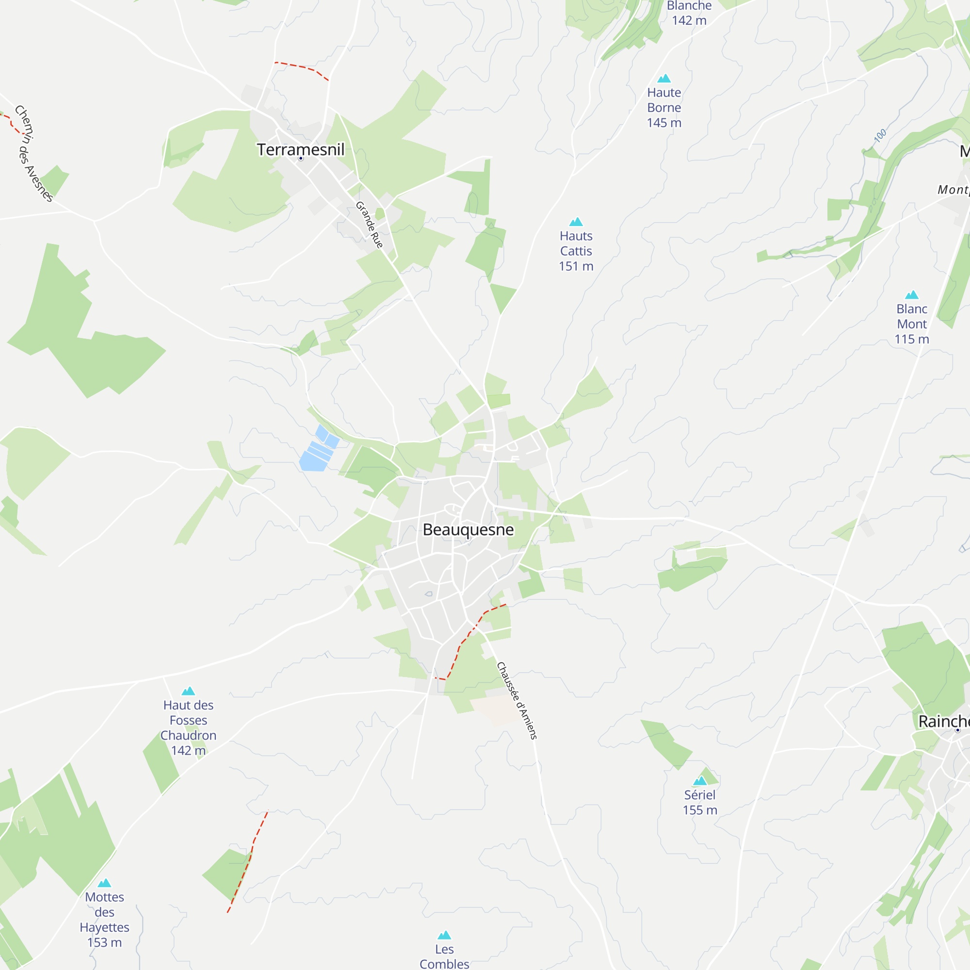 Gîte map