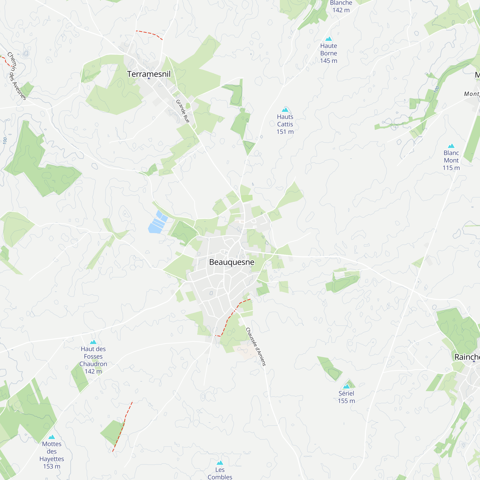 Gîte map