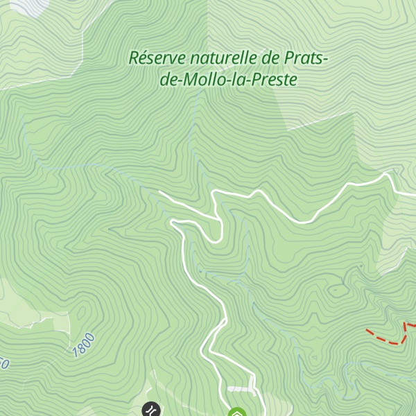 Map of Cabane Pastorale dels Forquets