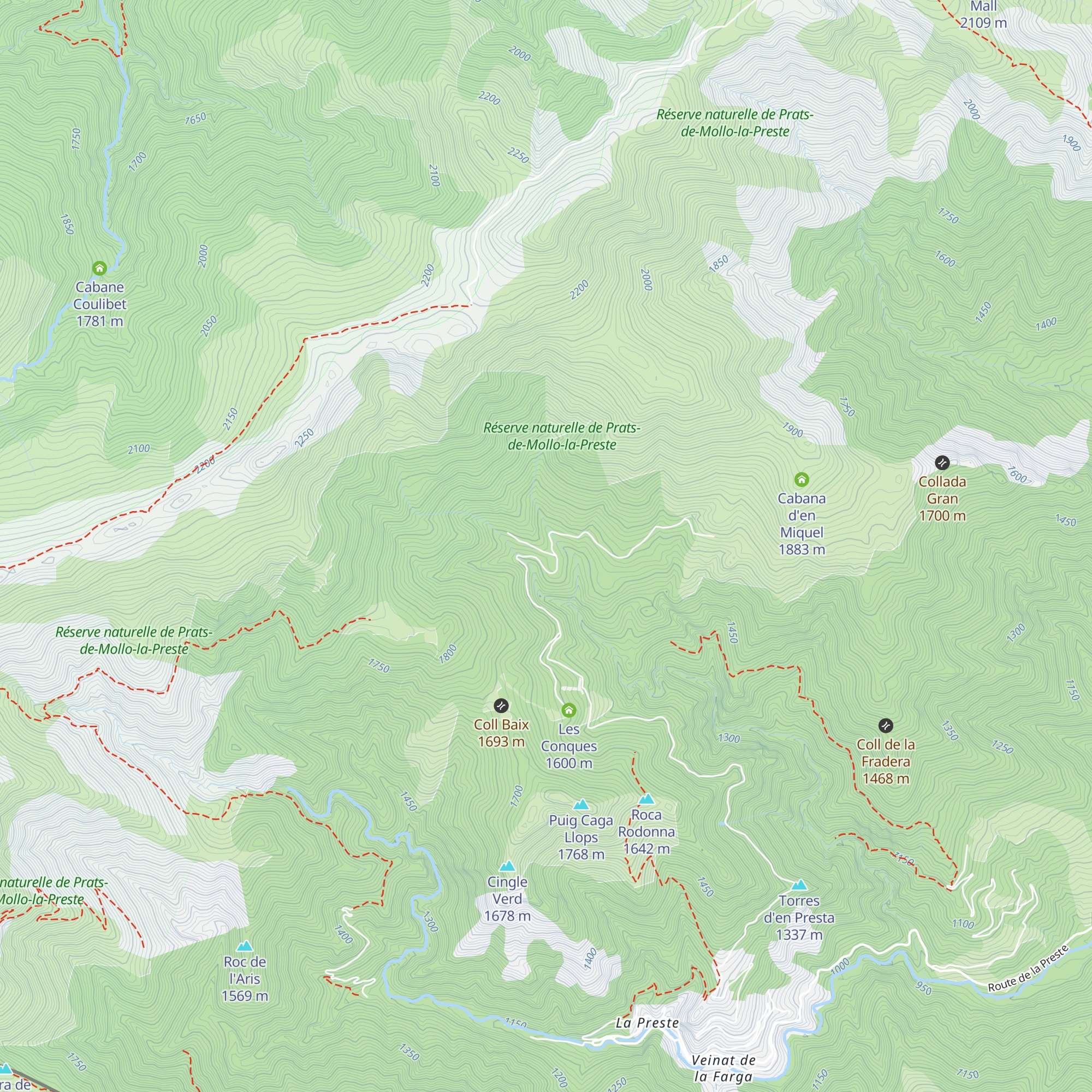 Cabane Pastorale dels Forquets map
