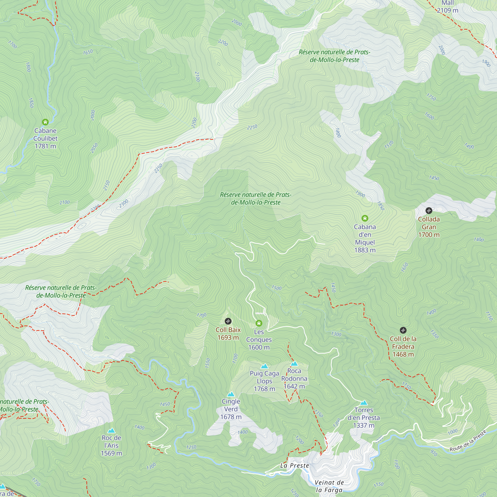 Cabane Pastorale dels Forquets map