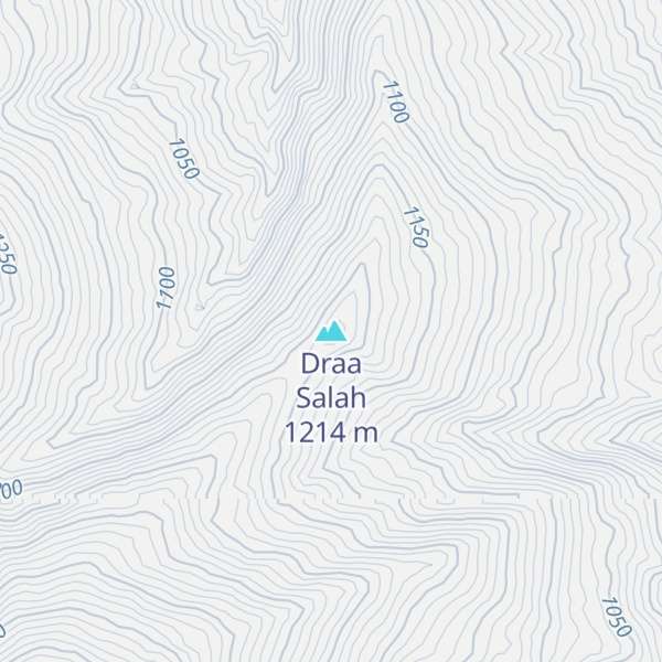 Map of Draa Salah