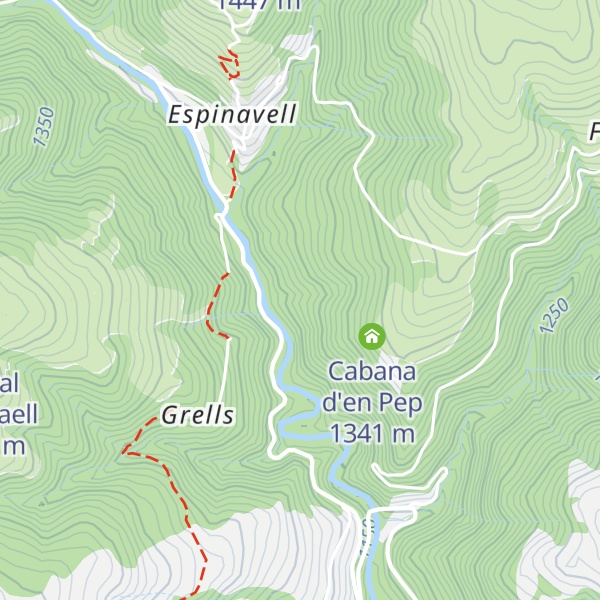 Map of Cabana d'en Llobet