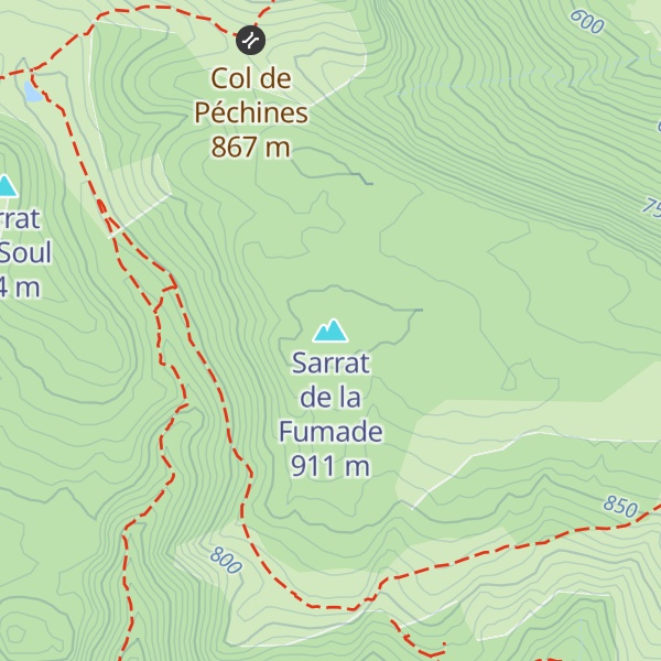 Map of Sarrat de la Fumade