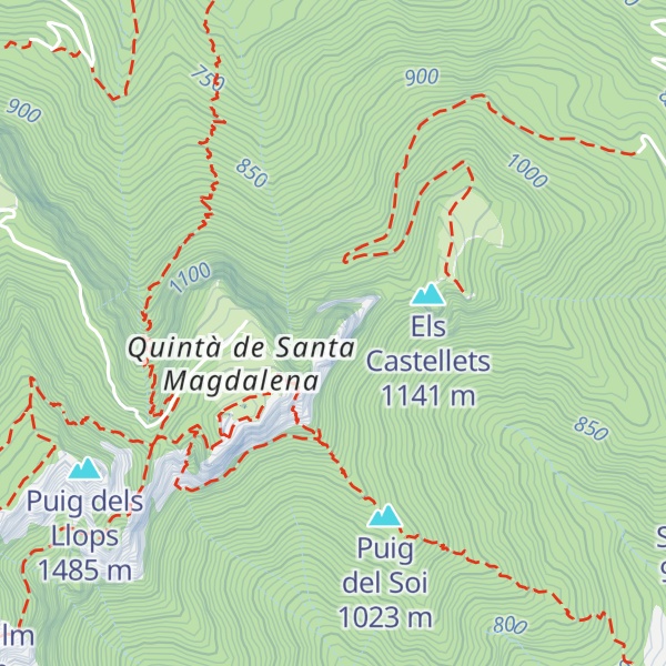 Map of Les Agulles