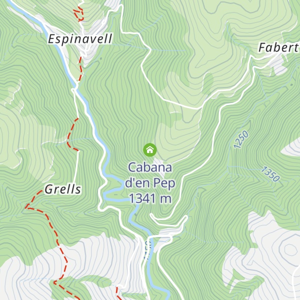 Map of Cabana d'en Pep