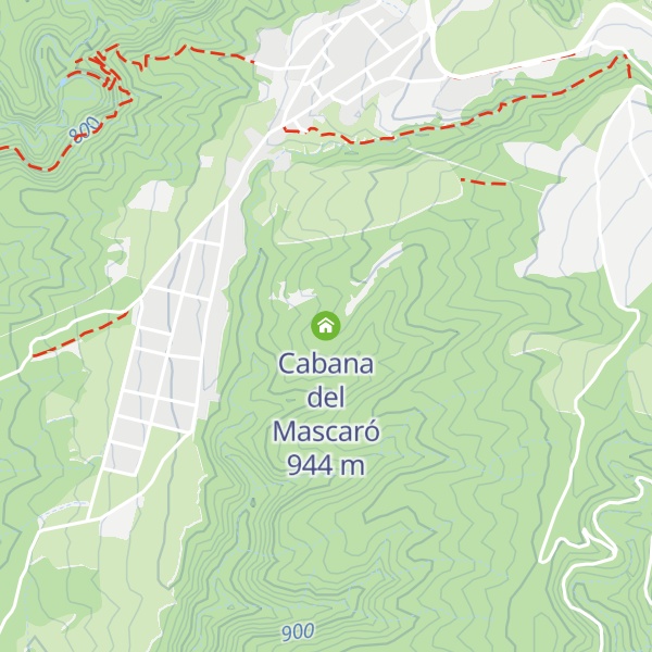 Map of Cabana del Mascaró