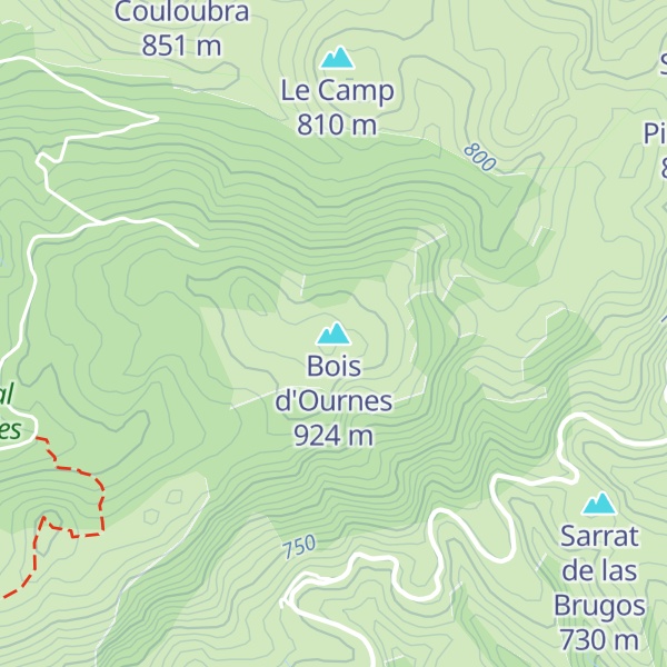 Map of Bois d'Ournes