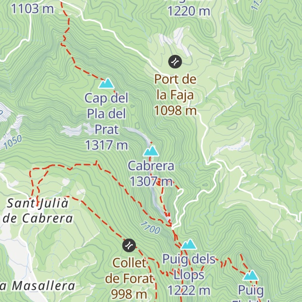 Map of Cabrera