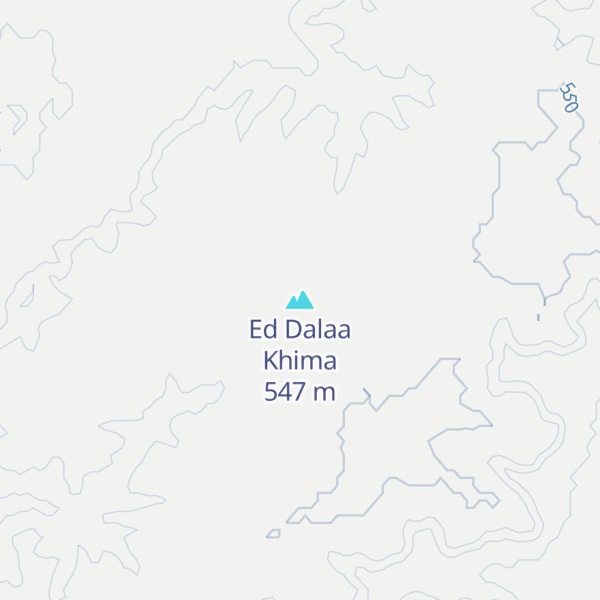 Map of Ed Dalaa Khima