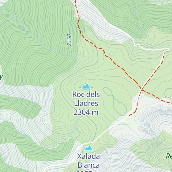 Map of Roc dels Lladres