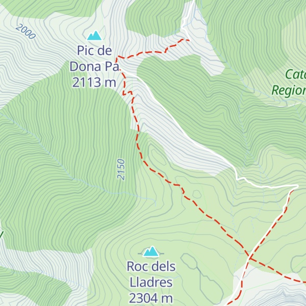 Map of Roc de la Roquette