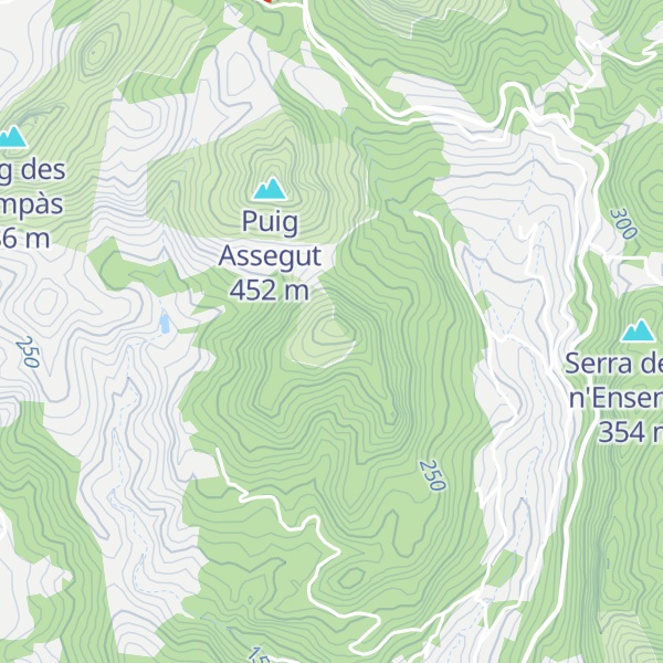 Map of Puig de So na Vidala