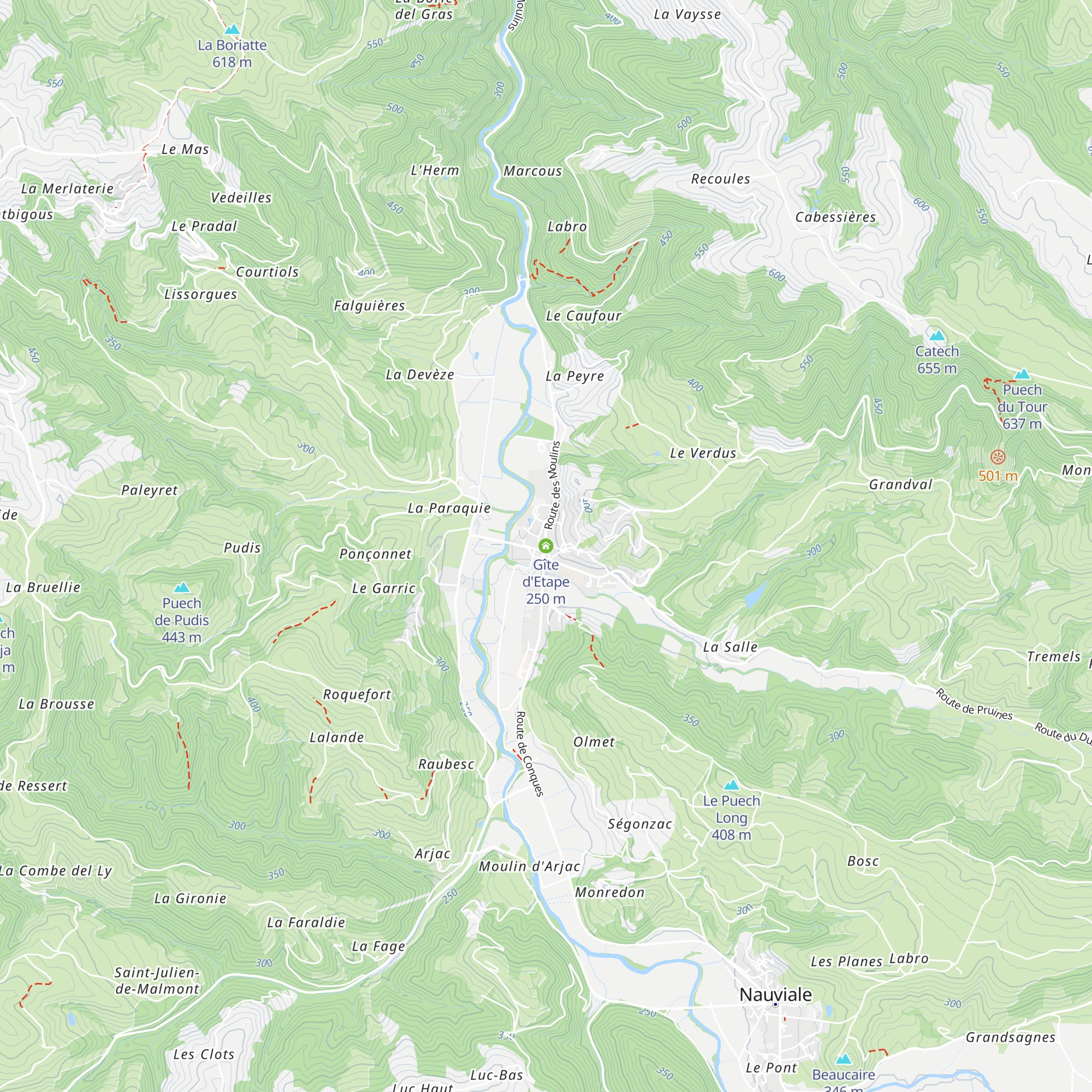 Gîte d'Etape map