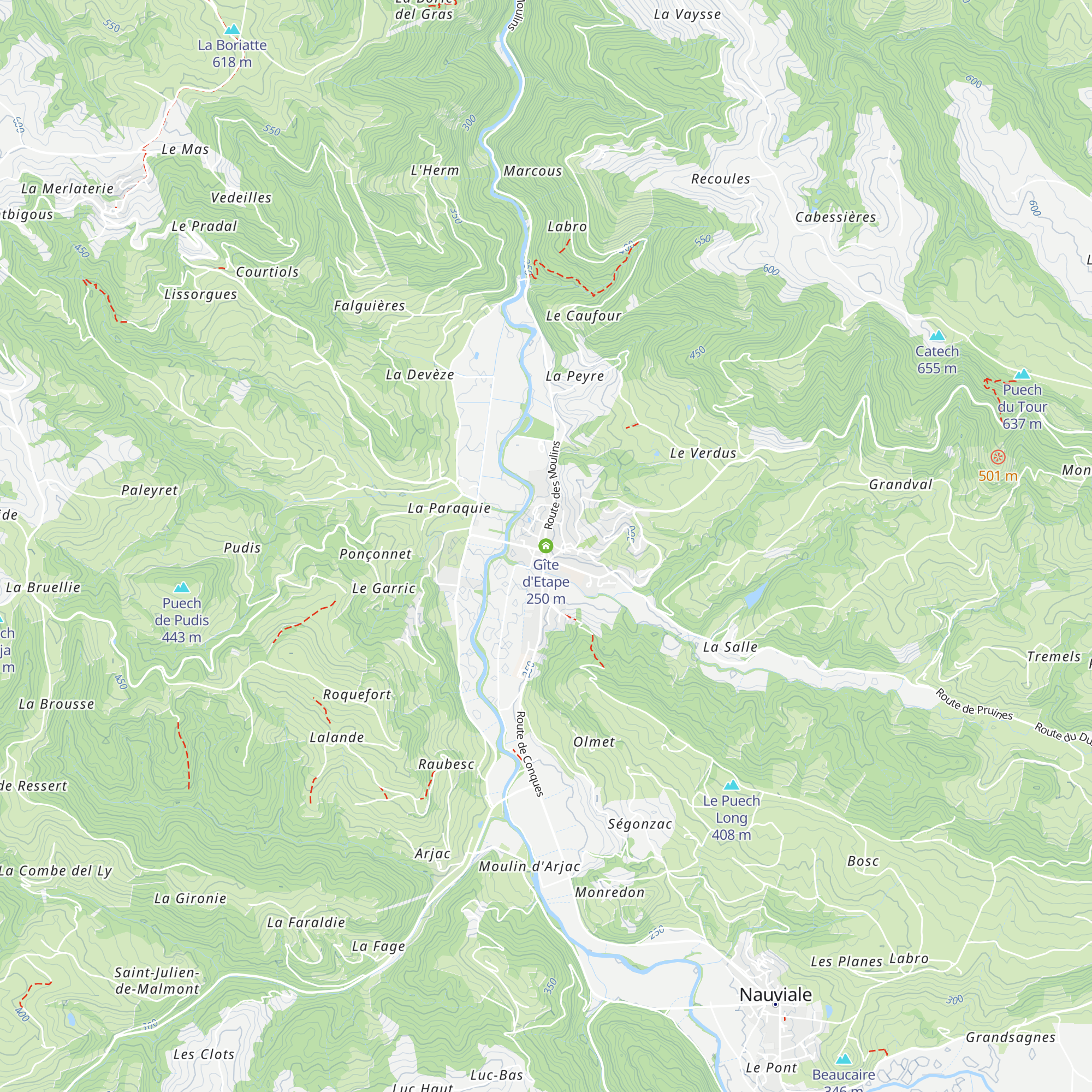 Gîte d'Etape map