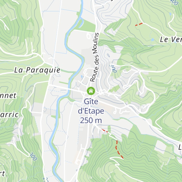 Map of Gîte d'Etape