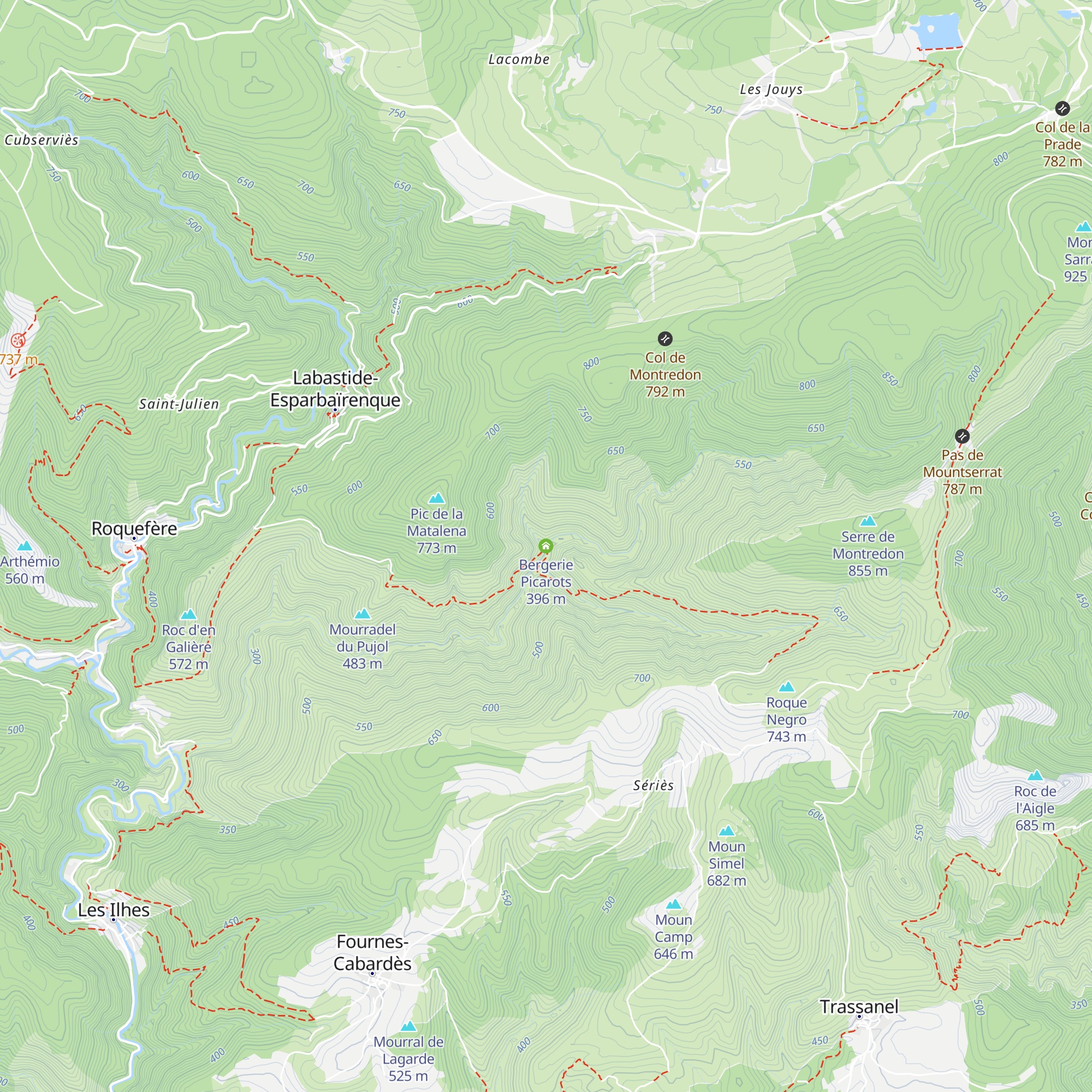 Bergerie Picarots map