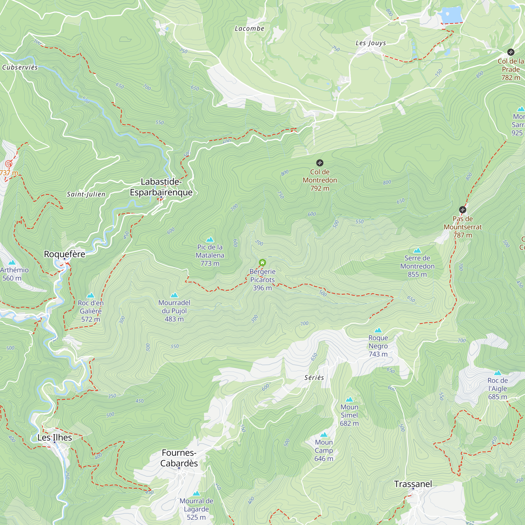 Bergerie Picarots map
