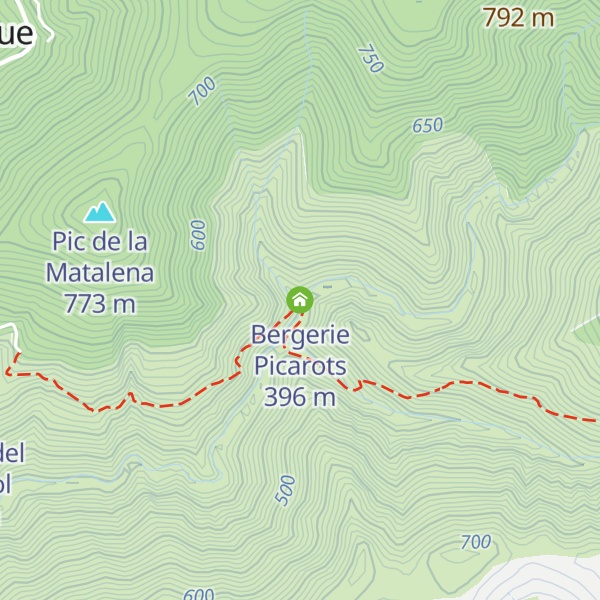 Map of Bergerie Picarots