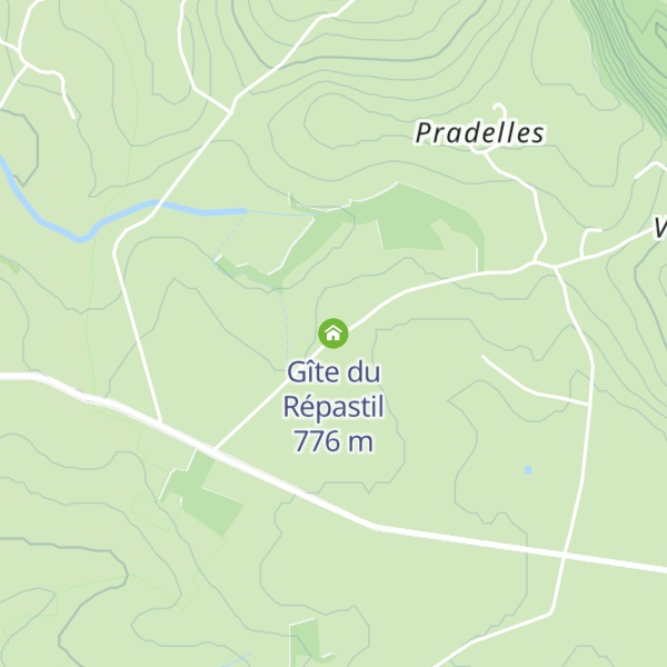Map of Gîte du Répastil
