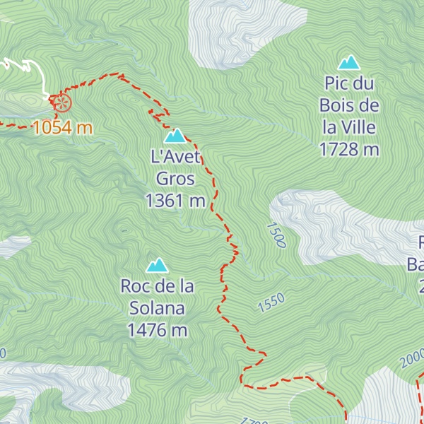 Map of Cabane Cirerola