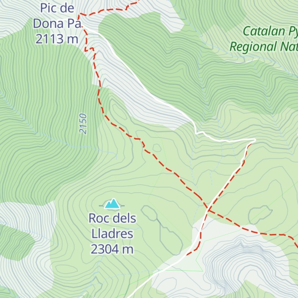 Map of Abri de Pla Guillem