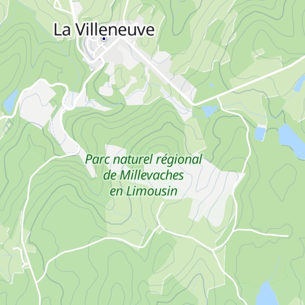 Map of Puy du Guet