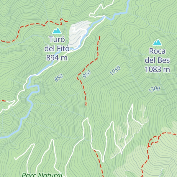 Map of Serrat de la Socarrada