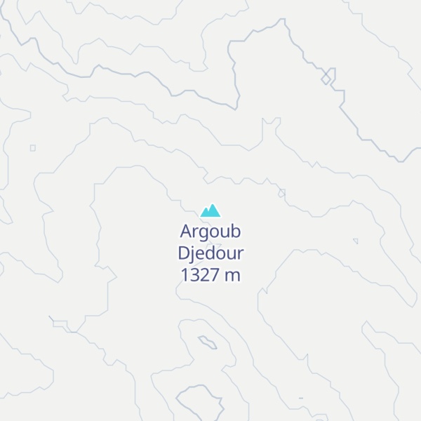 Map of Argoub Djedour
