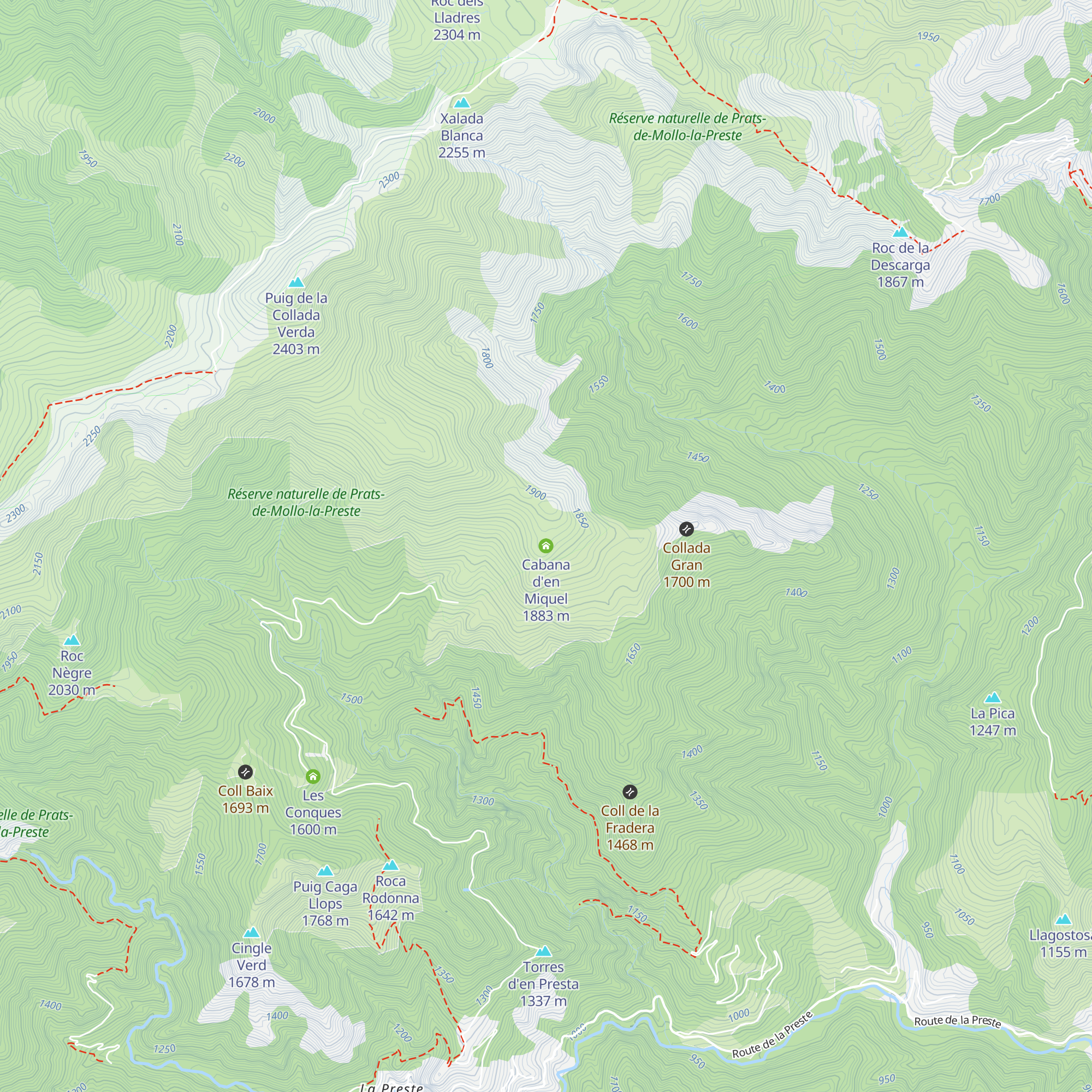 Cabana d'en Miquel map