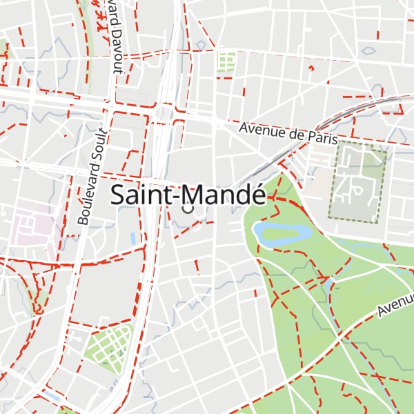 Map of Gîte Relais Mosaic