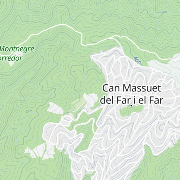 Map of Turó de Sant Joan
