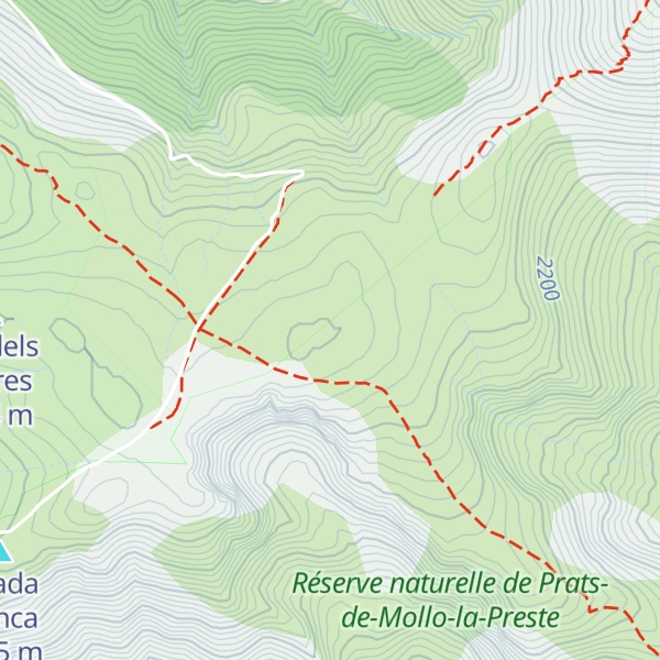 Map of Roc de l'Àliga