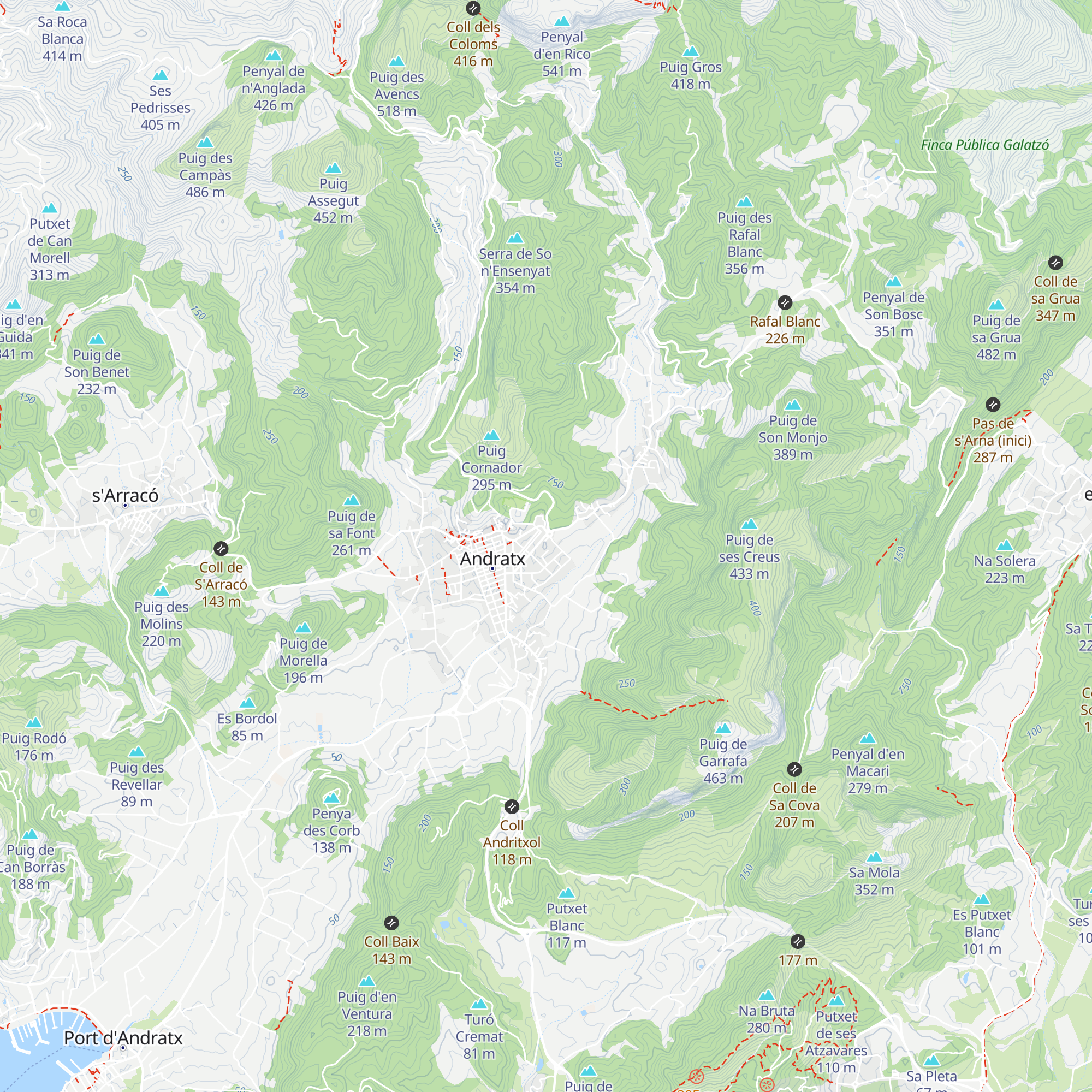 Oficina de turismo map